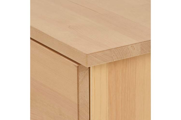 Комод ТИРАНА 3 ящика Светло-коричневый-7