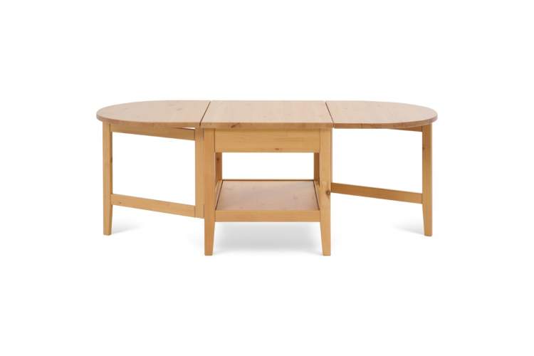 Журнальный стол ВУХТЫМ с ящиком 140х65 Светло-коричневый-17