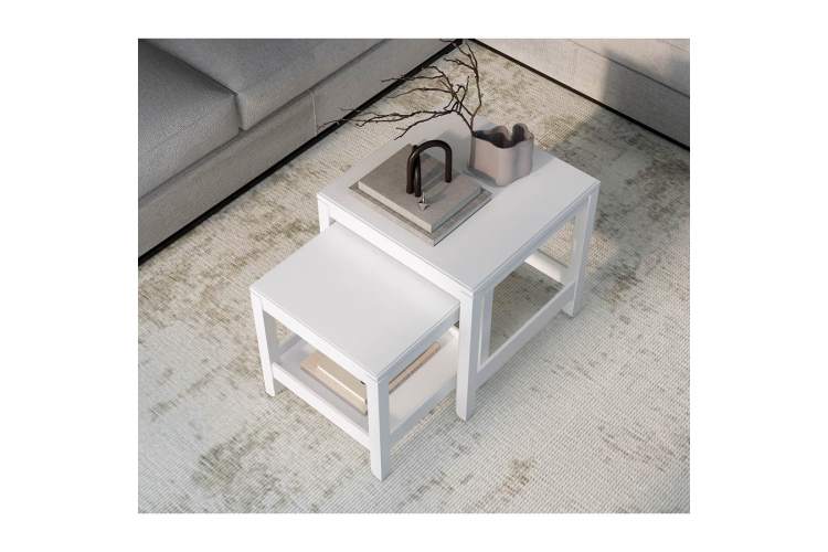 Комплект столиков КОДЗУВ Белый-4