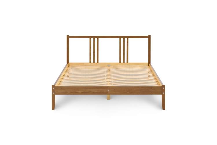 Кровать УСКАР 140х200 Коричневый-6