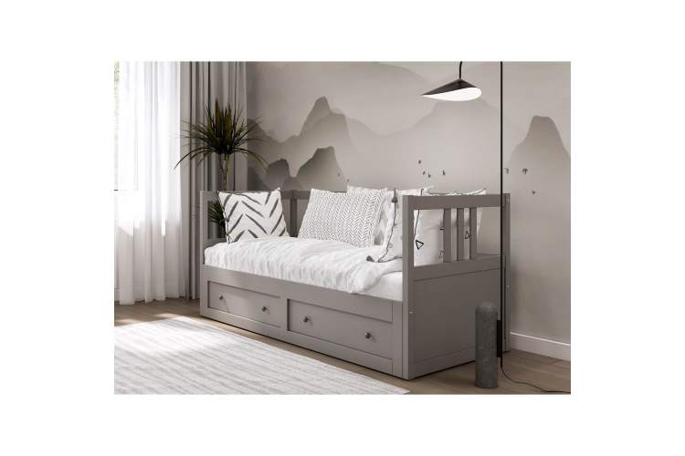 Кровать-тахта КЫМОР 80x200 Серый-3