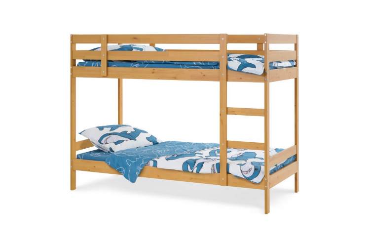 Двухъярусная кровать ОШ 90x200 Светло-коричневый