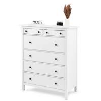 Комод КЫМОР 6 ящиков Белый