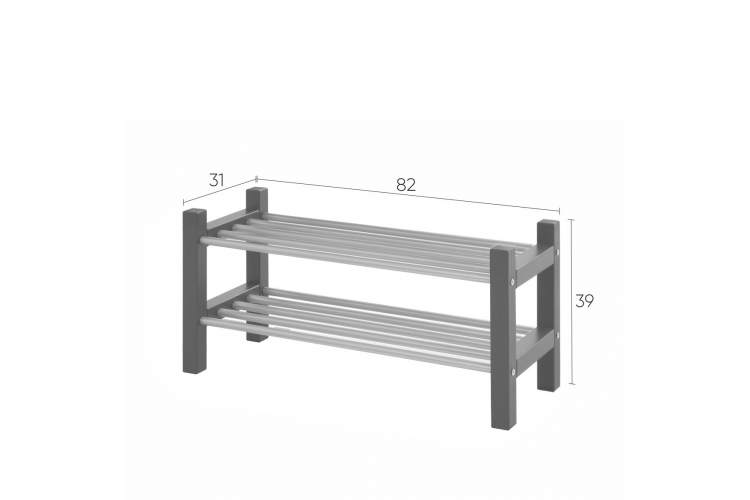 Полка для обуви МИЧА Серый-10