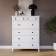 Комод КЫМОР 6 ящиков Белый