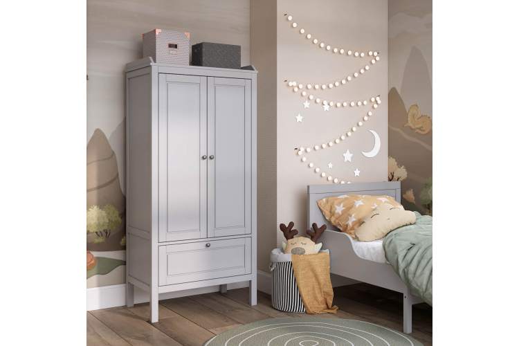 Шкаф-комби КОЧ 1 ящик Светло-серый-3