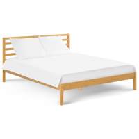 Кровать ТИРАНА 160х200 Светло-коричневый