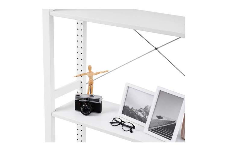 Этажерка УДОРА 5 полок 89х210х30 Белый-5