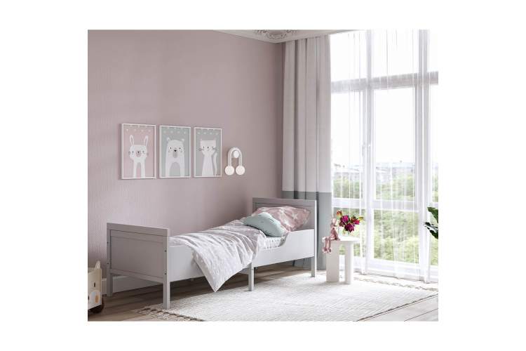 Кровать раздвижная КОЧ 80х200 Светло-серый-3