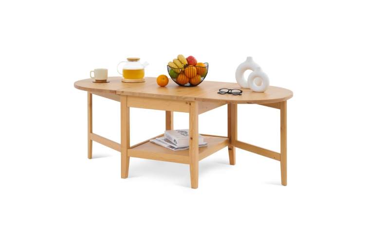 Журнальный стол ВУХТЫМ 140х65 Светло-коричневый