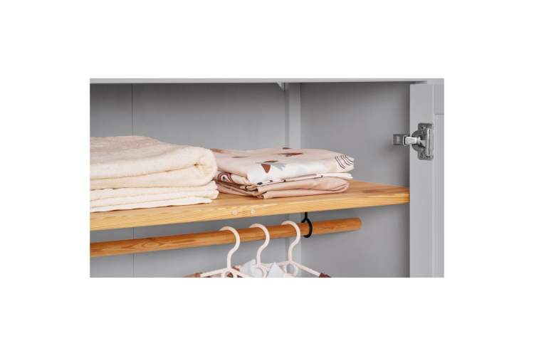 Шкаф-комби КОЧ 1 ящик Светло-серый-14