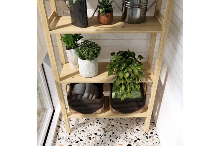 Этажерка УДОРА 5 полок 89х210х30 Без отделки-3