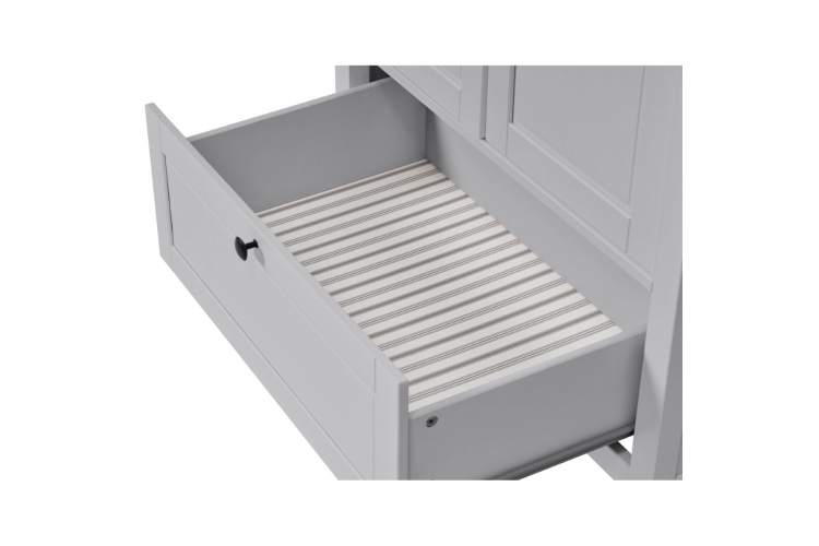 Шкаф-комби КОЧ 1 ящик Светло-серый-18