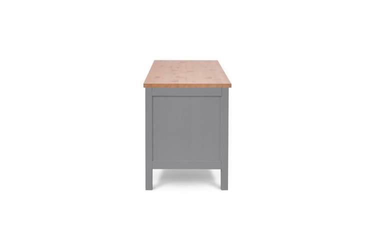 ТВ-тумба КЫМОР 124 Серый/Светло-коричневый-9