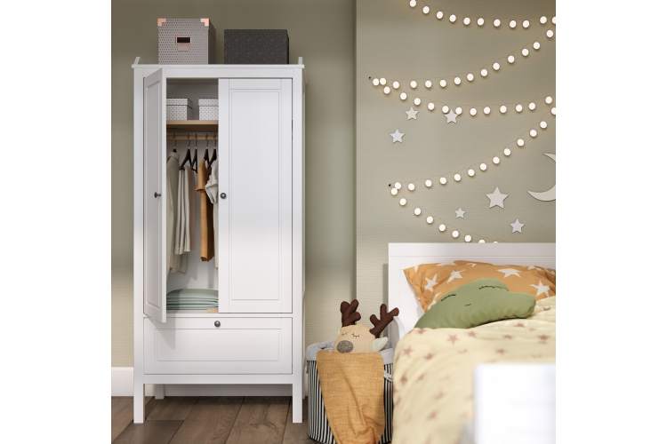 Шкаф-комби КОЧ 1 ящик Белый-4