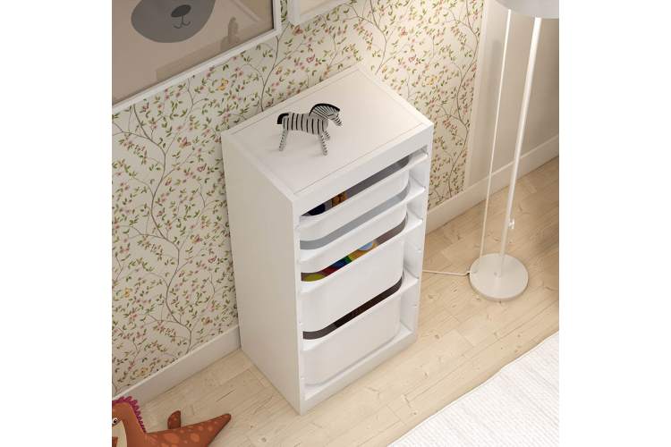 Каркас стеллажа СЫНОД 44х91х30 Белый-4