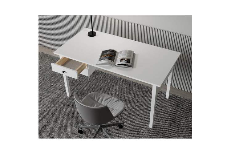 Письменный стол ВУХТЫМ 140x70 Белый-4