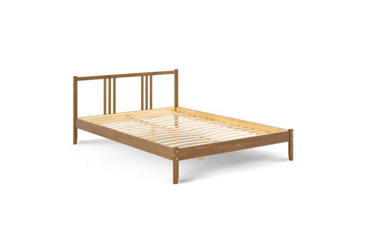 Кровать УСКАР 140х200 Коричневый-5