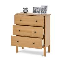 Комод ТИРАНА 3 ящика Светло-коричневый