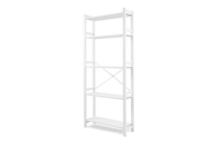 Этажерка УДОРА 5 полок 89х210х30 Белый-4