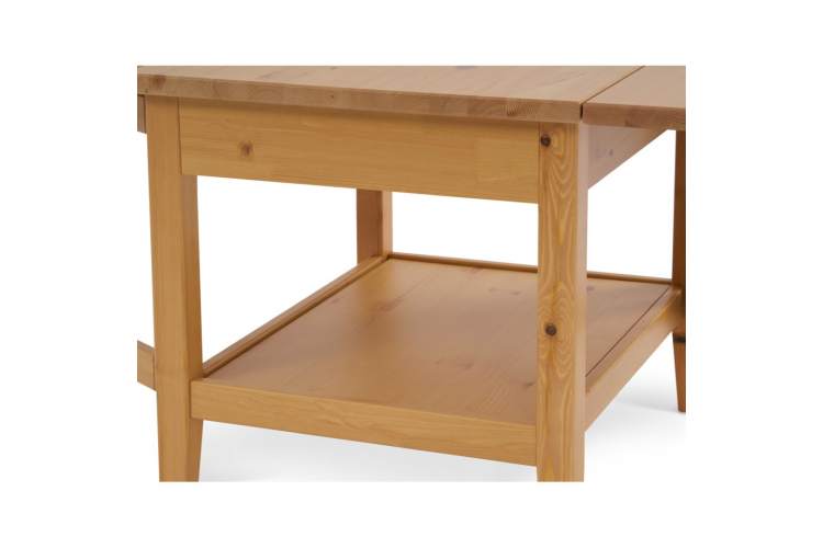 Журнальный стол ВУХТЫМ 140х65 Светло-коричневый-12