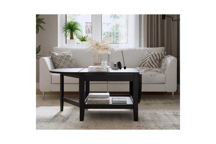 Журнальный стол ВУХТЫМ 140х65 Черный-2