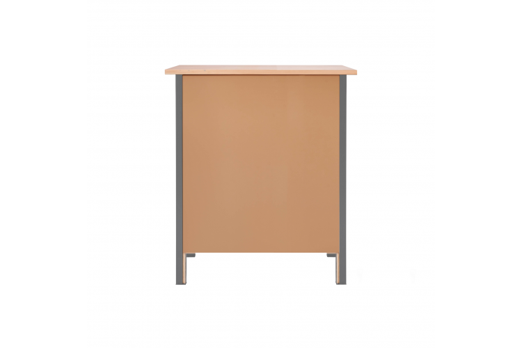 Комод КЫМОР 3 ящика МИНИ Серый/Светло-коричневый-6