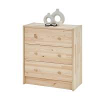 Комод РЫТЫВ 3 ящика Без отделки