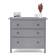 Комод КЫМОР 3 ящика Серый