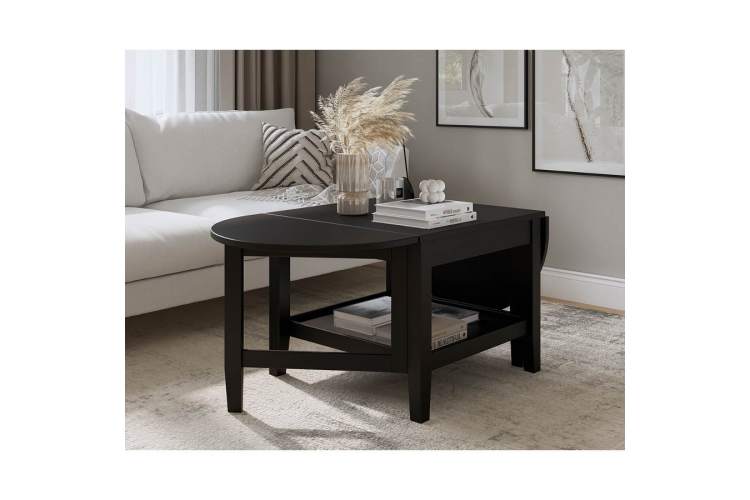 Журнальный стол ВУХТЫМ 140х65 Черный-3