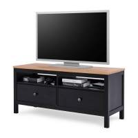 ТВ-тумба КЫМОР 124 Черный/Светло-коричневый