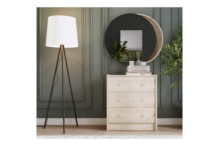 Комод РЫТЫВ 3 ящика Без отделки-3