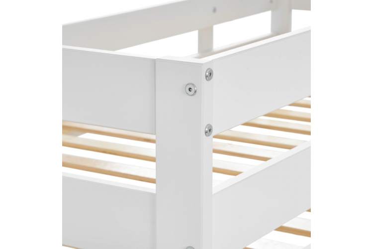 Двухъярусная кровать ОШ 90x200 Белый-8