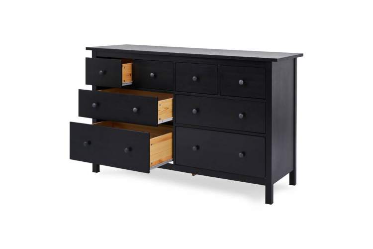 Комод КЫМОР 8 ящиков Черный-4