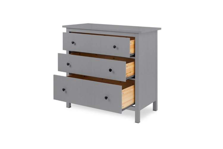 Комод КЫМОР 3 ящика Серый-2