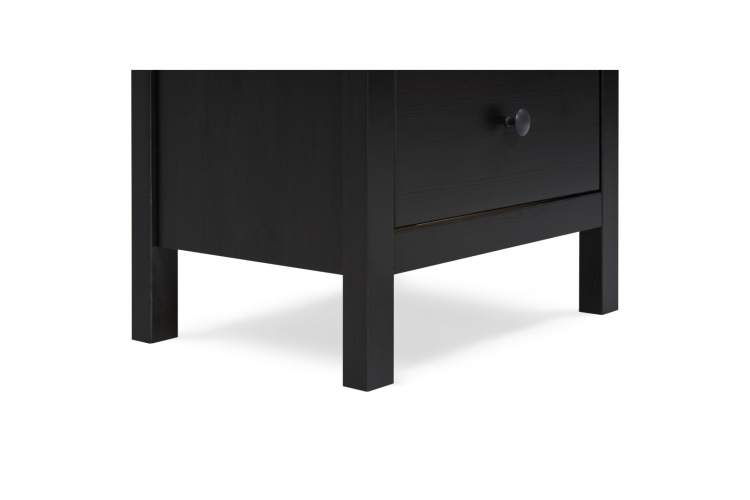 Комод КЫМОР 5 ящиков Черный-11