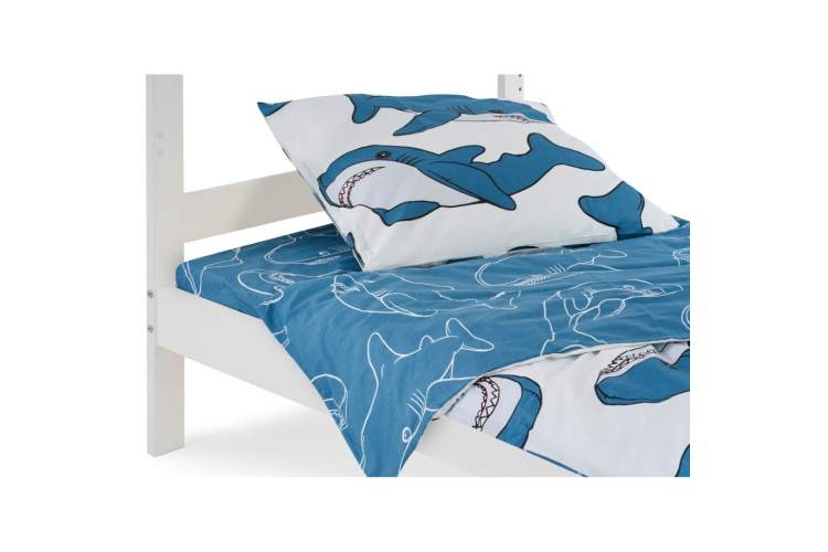 Двухъярусная кровать ОШ 90x200 Белый-7