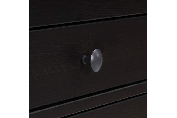 Комод КЫМОР 5 ящиков Черный-9