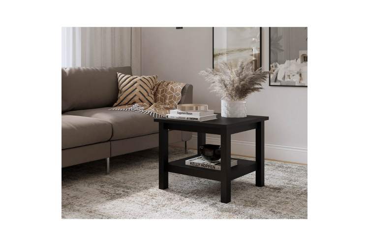 Журнальный стол КЫМОР 55х55 Черный-2