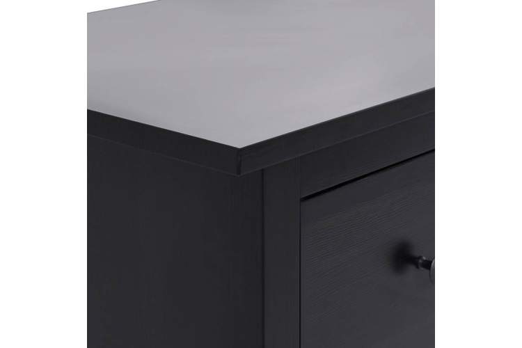 Комод КЫМОР 8 ящиков Черный-10