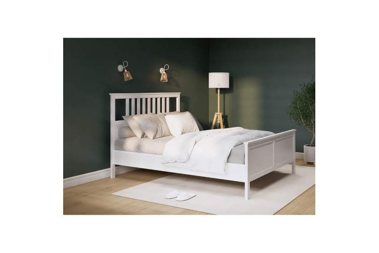 Кровать КЫМОР 140x200 Белый-3