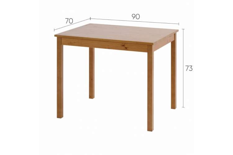Стол обеденный ШОНДИ 90x70 Коричневый-10