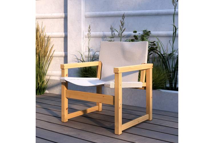 Кресло ВЫЛЬГОРТ Прозрачный лак-4