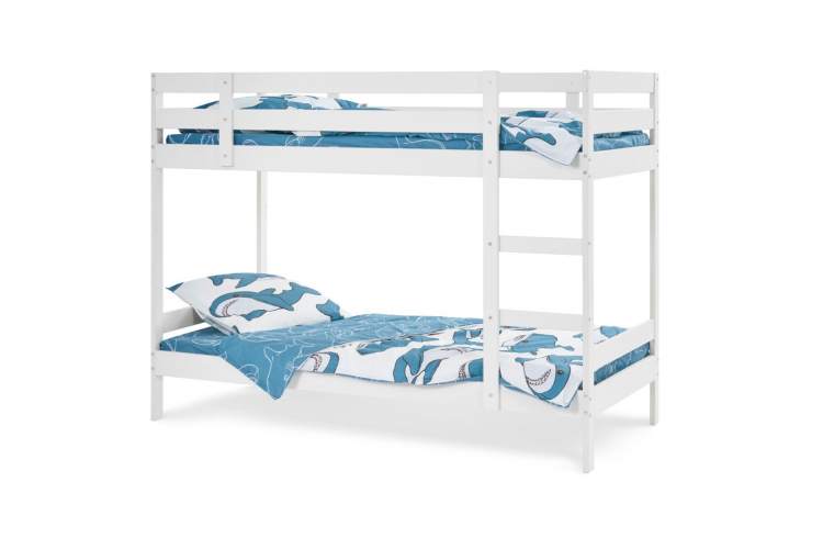 Двухъярусная кровать ОШ 90x200 Белый