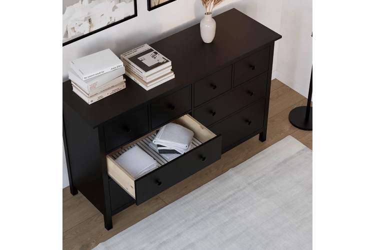 Комод КЫМОР 8 ящиков Черный-3