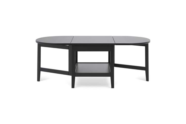 Журнальный стол ВУХТЫМ 140х65 Черный-6