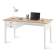 Письменный стол ВУХТЫМ 140x70 Белый/Светло-коричневый