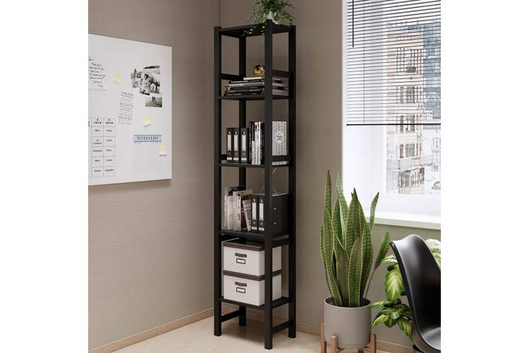 Этажерка УДОРА 5 полок 49х210х30 Черный-2