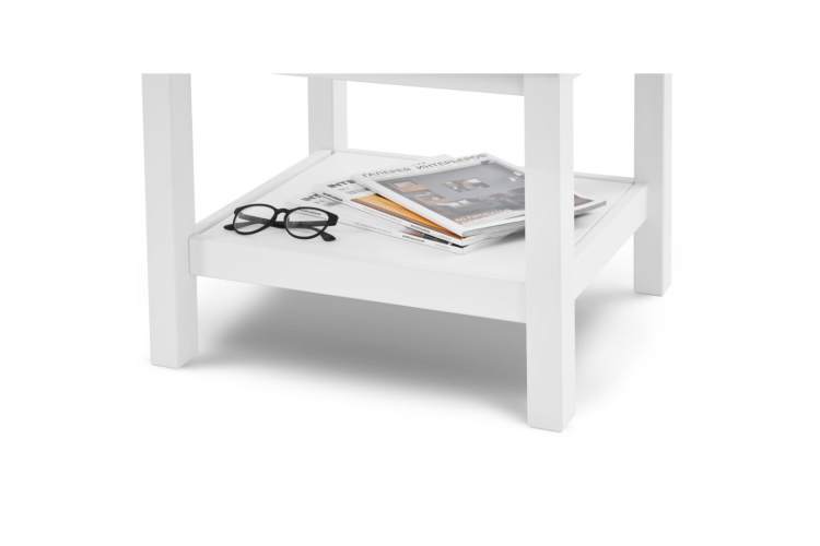 Журнальный стол КЫМОР 55х55 Белый-6