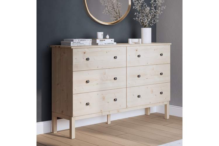 Комод ТИРАНА 6 ящиков Без отделки-3